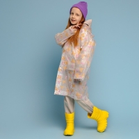 Дождевик детский &laquo;Мишка&raquo; (125-155 см)