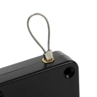 Доводчик дверной ТУНДРА, до 20 кг, цвет черный, натяжение 500 гр, длина троса 100 см Доводчик дверной ТУНДРА, до 20 кг, цвет черный, натяжение 500 гр, длина троса 100 см