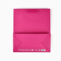 Пакет ламинированный вертикальный &laquo;С любовью&raquo;, глиттер, ML 23 х 27 х 11.5 см