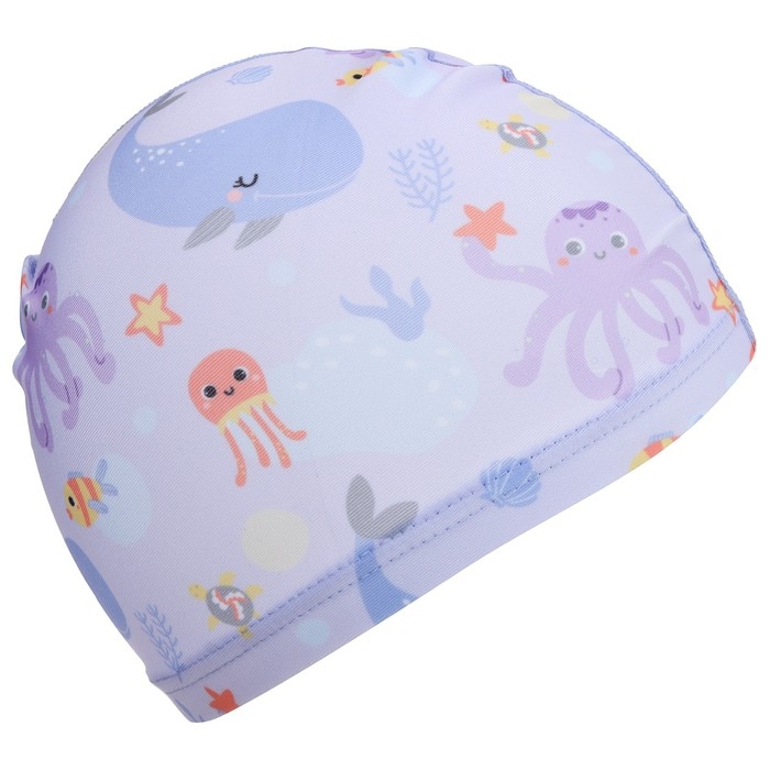 Набор для плавания детский &laquo;На волне&raquo; &laquo;Морской мир&raquo;: шапочка, очки, беруши, зажим для носа