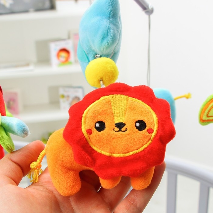 Мобиль музыкальный на кроватку &laquo;Африка&raquo; заводной, Крошка Я