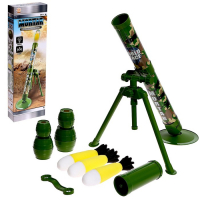 Миномет &laquo;Молот&raquo;, 3 ракеты со световыми и звуковыми эффектами в комплекте