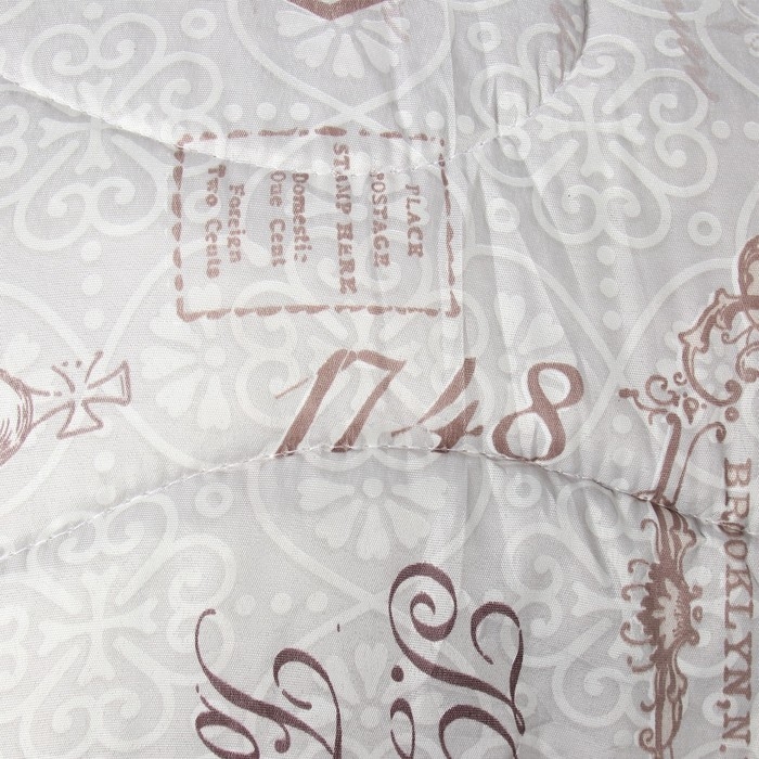 Одеяло зимнее 140х205см, МИКС, ватин 400г/м, пэ100%