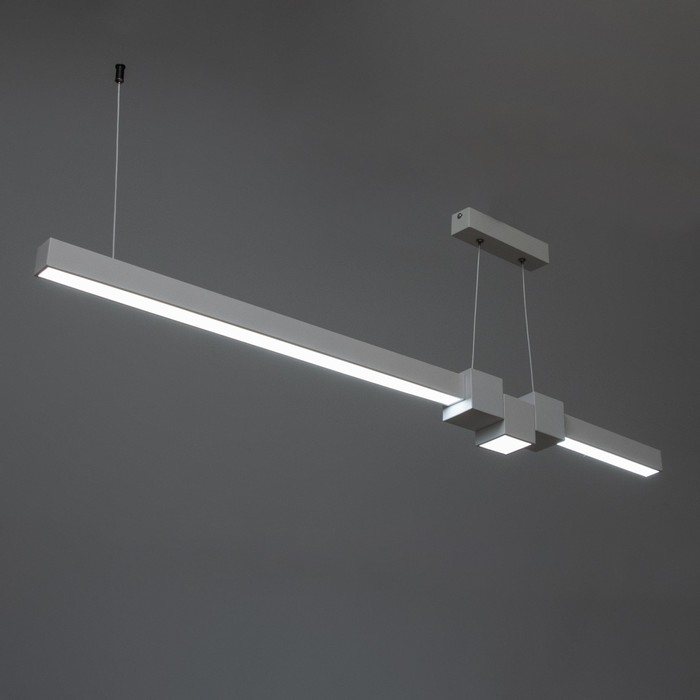 Светильник с ПДУ Светильник с ПДУ "Наоми" LED 20Вт 3000-6000К белый 120х100 см