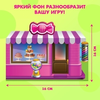 Магнитная игра «Сладкая штучка» с куклой, фоном и наклейками Магнитная игра «Сладкая штучка» с куклой, фоном и наклейками