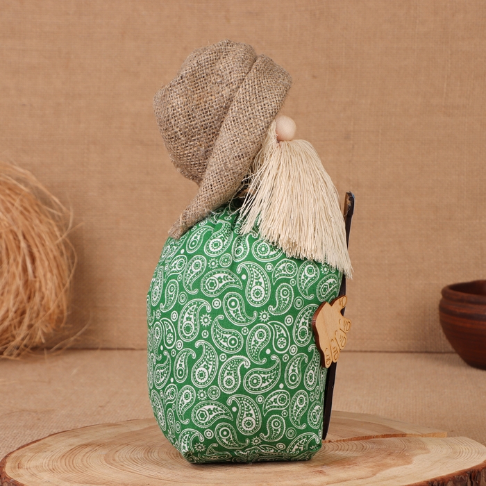 Домовой "Добрыня с кефиром", 28х15х13 см