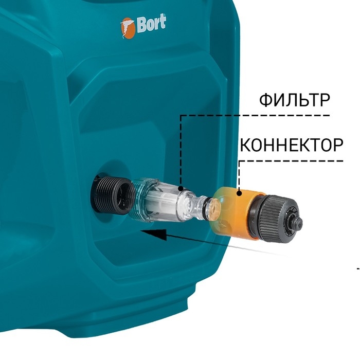 Мойка высокого давления Bort BHR-2700-Pro, 2500 Вт, 180 бар, 480 л/ч Мойка высокого давления Bort BHR-2700-Pro, 2500 Вт, 180 бар, 480 л/ч