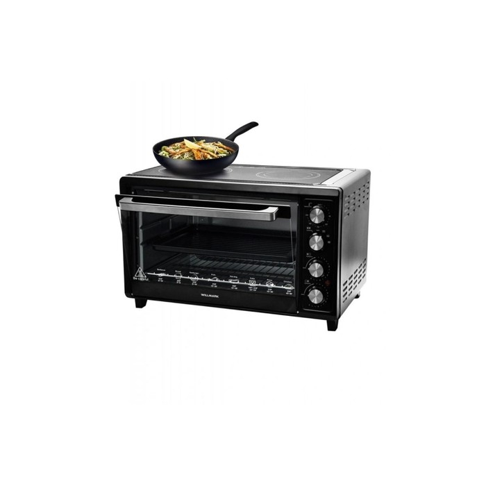 Мини-печь WILLMARK WCO-5082B, 1200 Вт, 50 л, до 230 °C, чёрная Мини-печь WILLMARK WCO-5082B, 1200 Вт, 50 л, до 230 °C, чёрная