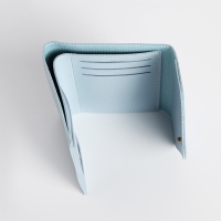 Кошелёк женский на кнопке, цвет голубой Кошелёк женский на кнопке, цвет голубой