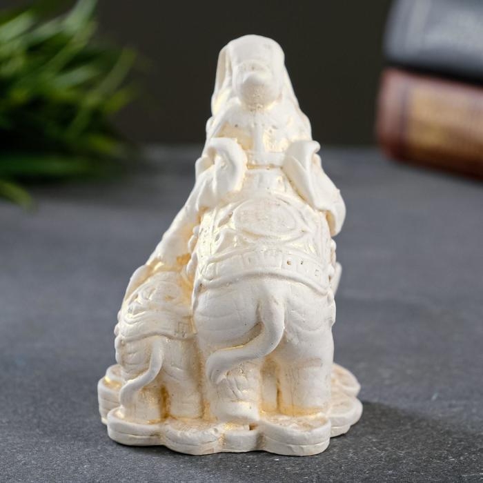 Фигура Фигура "Слон со слоненком на деньгах" позолота, 6,5х10х7см