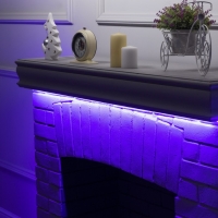 Комплект светодиодной ленты Luazon Lighting 5 м, IP65, SMD2835, 54 LED/м, 12 В, RGB Комплект светодиодной ленты Luazon Lighting 5 м, IP65, SMD2835, 54 LED/м, 12 В, RGB