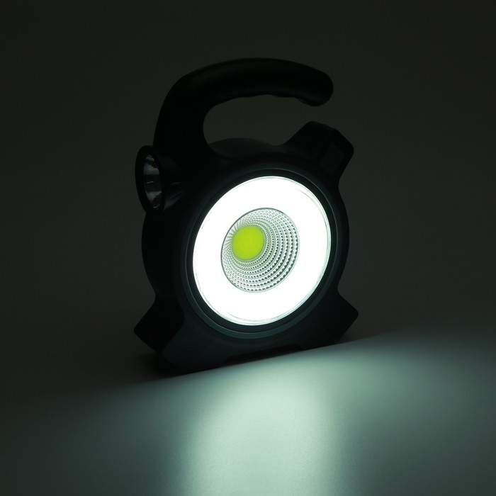 Фонарь ручной аккумуляторный Фонарь ручной аккумуляторный "Мастер К", солнечная батарея, USB, 17 х 13 см