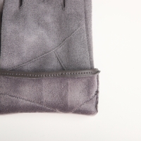 Перчатки женские, безразмерные, без утеплителя, цвет серый Перчатки женские, безразмерные, без утеплителя, цвет серый