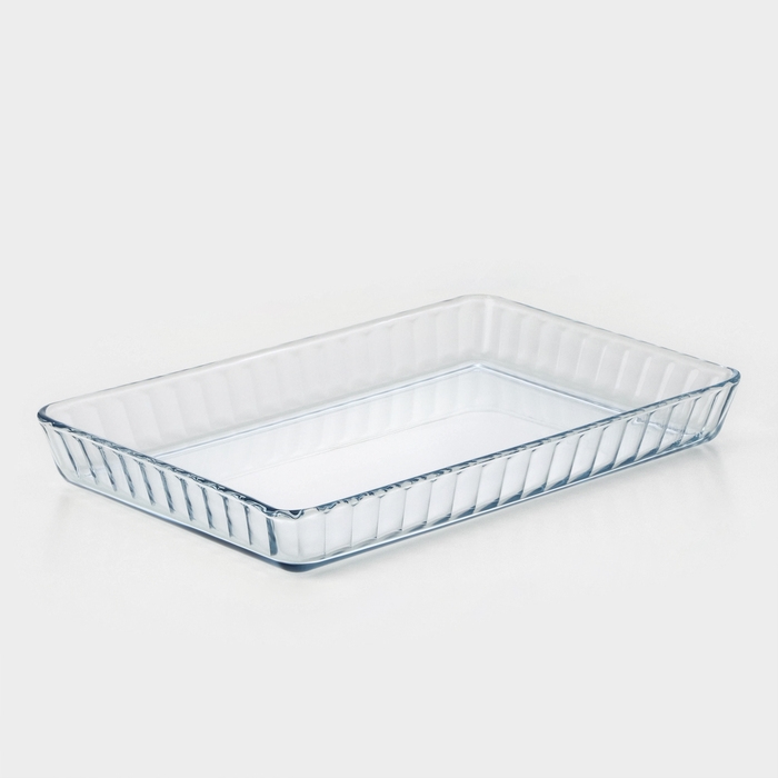 Форма стеклянная для запекания, 2,85 л, 37×24 см Форма стеклянная для запекания, 2,85 л, 37×24 см