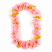 Гавайское ожерелье "Плюмерия розовая"