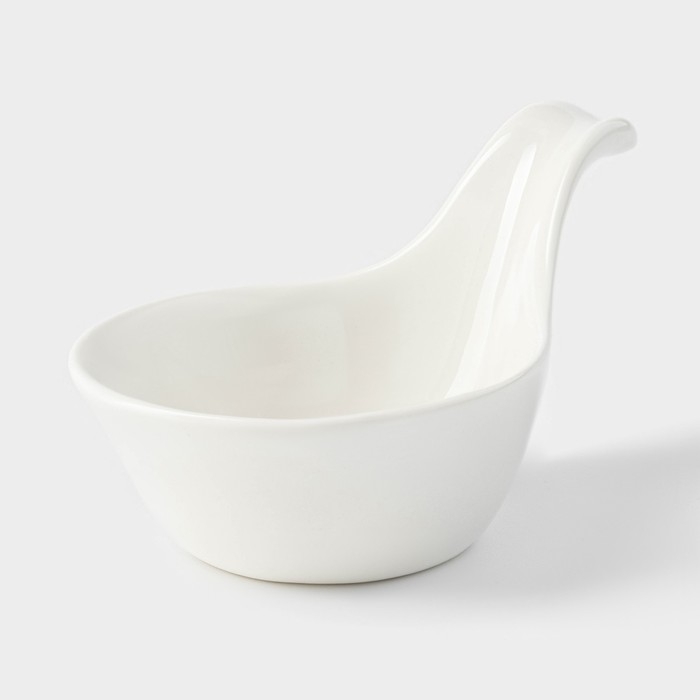 Соусник керамический &laquo;Капля&raquo;, 85 мл, 12&times;8&times;5,5 см