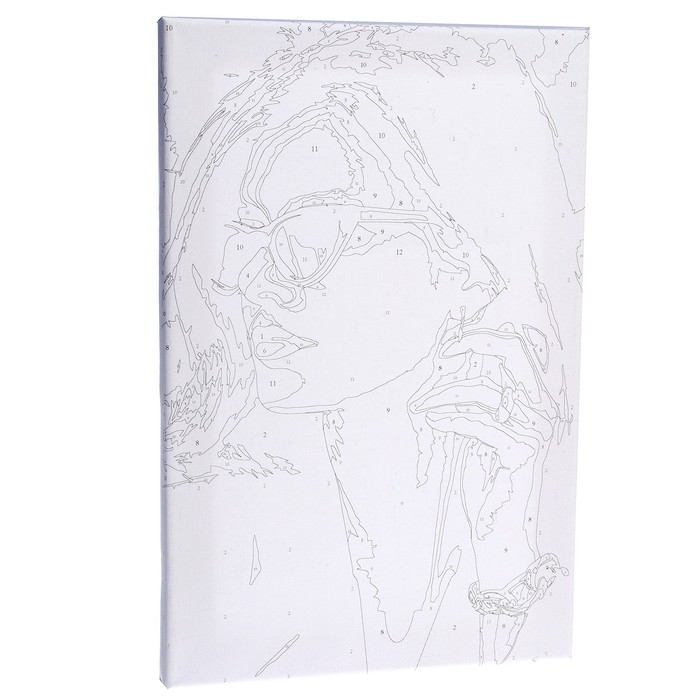 Картина по номерам на холсте с подрамником &laquo;Стиль&raquo;, 20х30 см