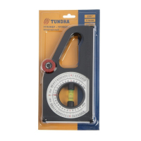 Угломер-уровень магнитный ТУНДРА, фрезерованный, 1 глазок Угломер-уровень магнитный ТУНДРА, фрезерованный, 1 глазок