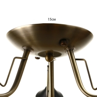 Люстра "Эсм BayerLuxина" 3хЕ27 40Вт бронза 47х47х19 см BayerLux