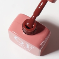 Гель лак для ногтей &laquo;SIMPLE&raquo;, 3-х фазный, 10 мл, LED/UV, цвет коричневый (123)