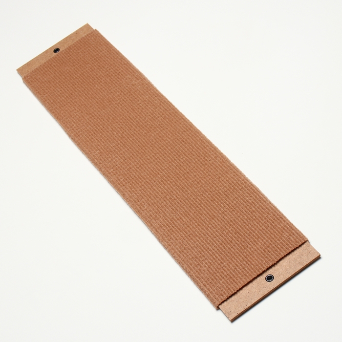 Когтеточка с пропиткой Когтеточка с пропиткой "Пижон", ДВП ковролин, 55х 13 см, бежевая