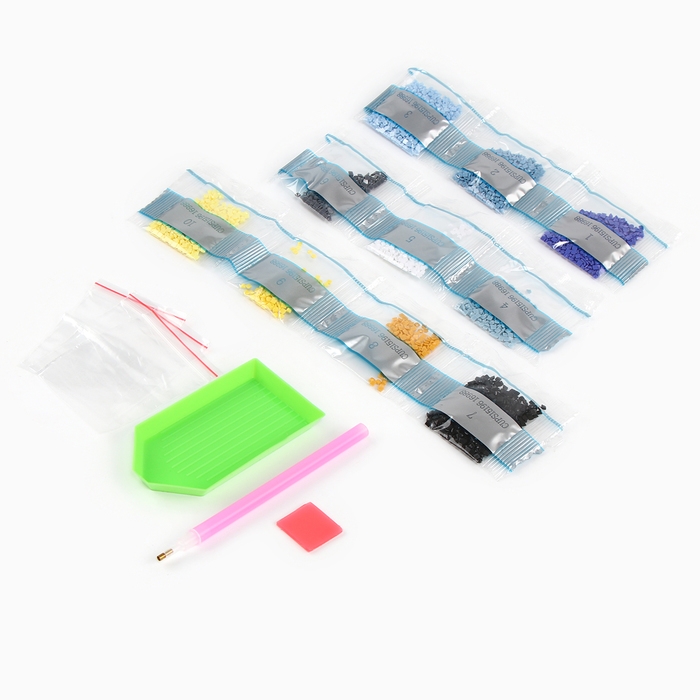 Алмазная мозаика на термостакане &laquo;Лунная ночь&raquo;