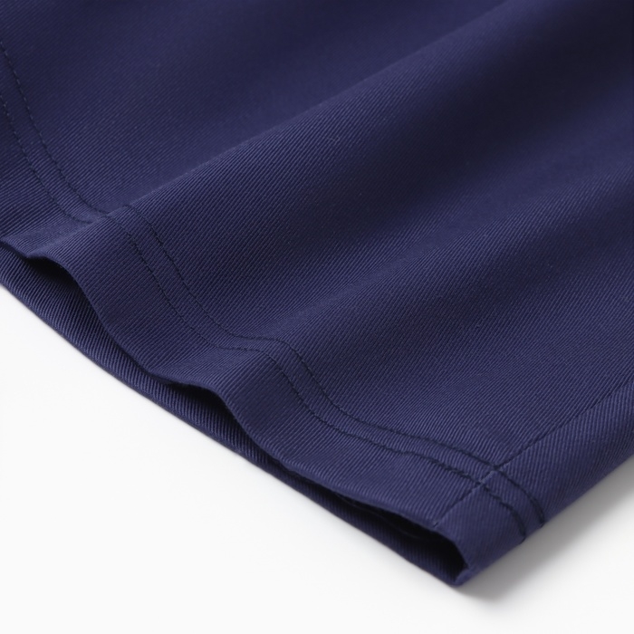 Школьный сарафан для девочки, цвет тёмно-синий, рост 158 см