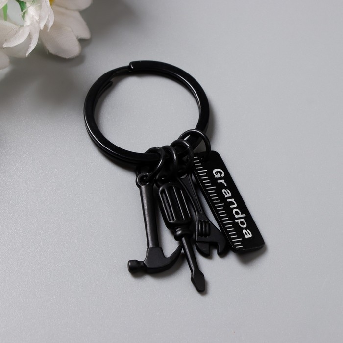 Брелок металл "Инструменты" МИКС 3х1 см