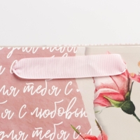 Пакет подарочный ламинированный вертикальный, упаковка, &laquo;Роза&raquo;, ML 23 х 27 х 11,5 см