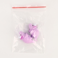 Миниатюра кукольная «Динозаврик», набор 2 шт., размер 1 шт. — 3 × 5,5 × 2 см, цвет фиолетовый Миниатюра кукольная «Динозаврик», набор 2 шт., размер 1 шт. — 3 × 5,5 × 2 см, цвет фиолетовый