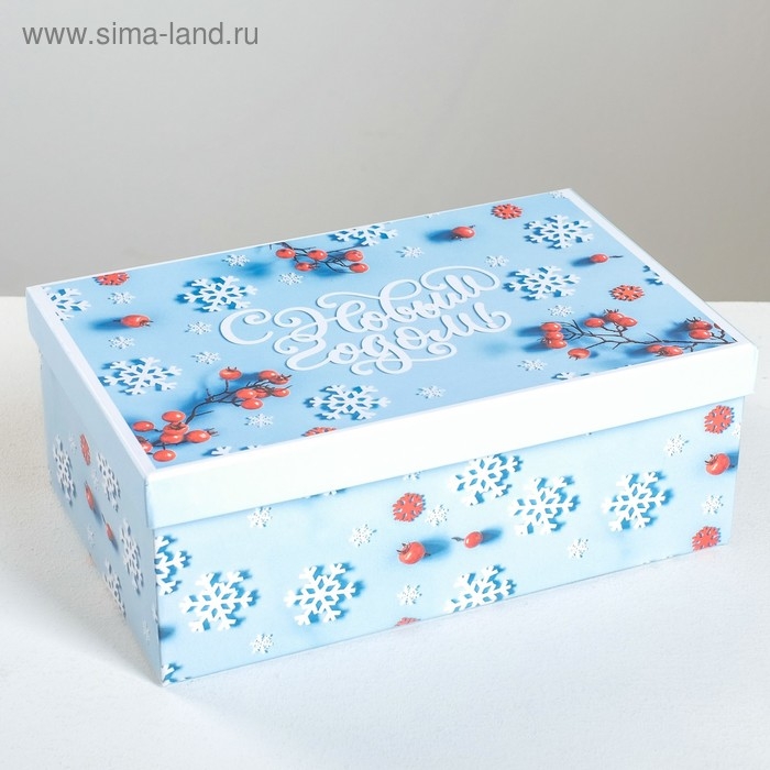 Набор подарочных коробок 6в1 &laquo;Стильный&raquo;, 20 х 12,5 х 7,5 - 32,5 х 20 х 12,5 см , Новый год