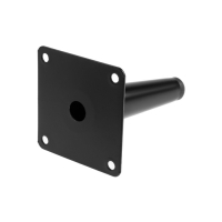 Опора мебельная CAPPIO OP07,h=100мм,толщ площ 1,8, цвет матовый черный Опора мебельная CAPPIO OP07,h=100мм,толщ площ 1,8, цвет матовый черный