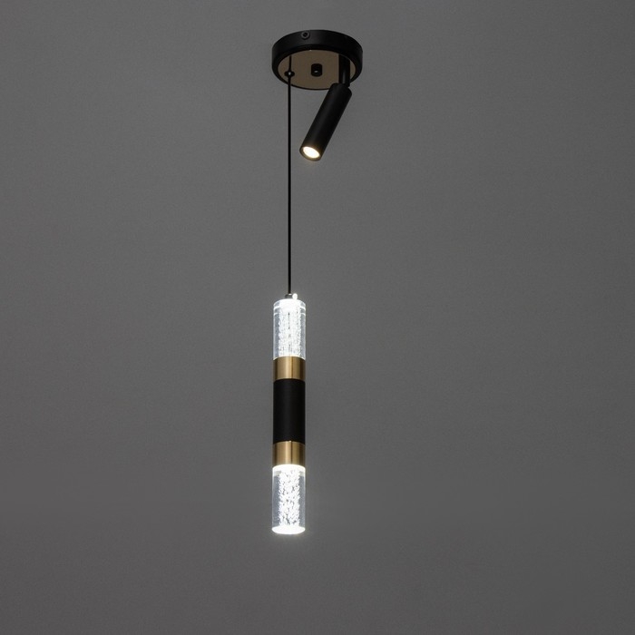 Светильник Светильник "Тори" LED 5+10Вт 3000-6000К черный 10х10х30-180см