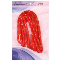 Скакалка для художественной гимнастики Grace Dance, 3 м, цвет красный/салатовый Скакалка для художественной гимнастики Grace Dance, 3 м, цвет красный/салатовый
