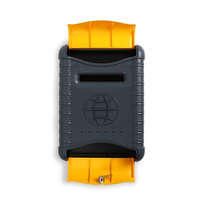 Ящик почтовый, пластиковый, «Стандарт», с замком, серый Ящик почтовый, пластиковый, «Стандарт», с замком, серый