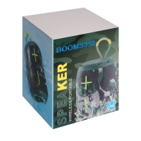 Портативная колонка Booms350, 7 Вт, 1200 мАч, подсветка, micro SD, хаки Портативная колонка Booms350, 7 Вт, 1200 мАч, подсветка, micro SD, хаки