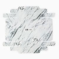 Коробка для кондитерских изделий &laquo;Мрамор&raquo;, 15 х 15 х 20 см