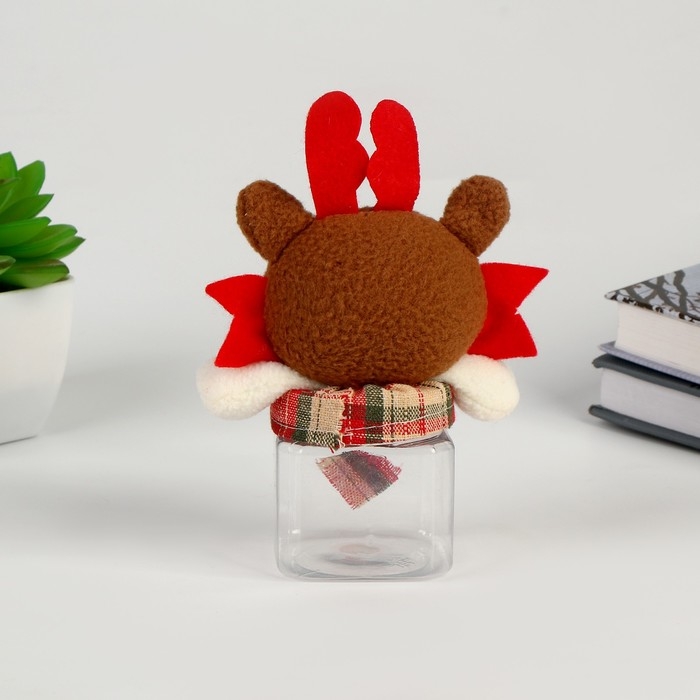 Новый год! Конфетница &laquo;Олень&raquo;, цвета МИКС