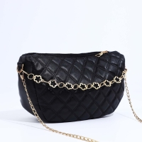 Сумка кросс-боди на молнии, цвет чёрный Сумка кросс-боди на молнии, цвет чёрный