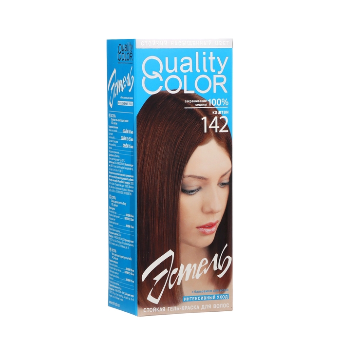 Гель-краска Estel тон № 142, каштан Гель-краска Estel тон № 142, каштан