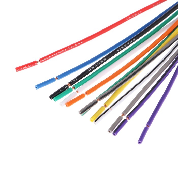 Разъем для автомагнитолы AK ISO, двойной штекер Разъем для автомагнитолы AK ISO, двойной штекер