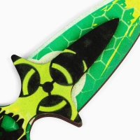 Набор оружия "Зеленый"нож кастет, нож-штык, нож тычковый, нож с крюком Набор оружия "Зеленый"нож кастет, нож-штык, нож тычковый, нож с крюком