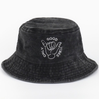 Панама Good vibes, джинса,р-р 56 Панама Good vibes, джинса,р-р 56