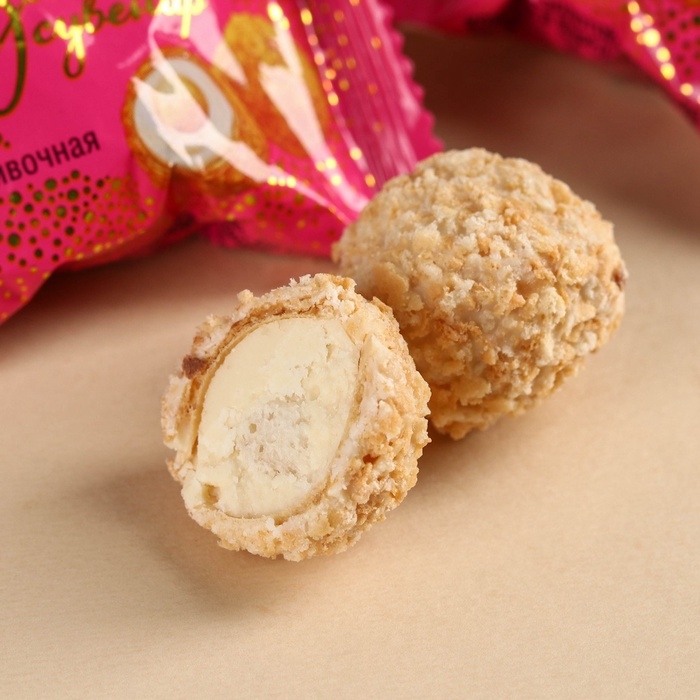 Шоколадные конфеты &laquo;Сладкого Нового года&raquo; в коробке, вкус: сливочный, 100 г.