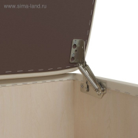 Банкетка ЖОЗЕФИНА-2, 460х460х450, Кожзам бежевый