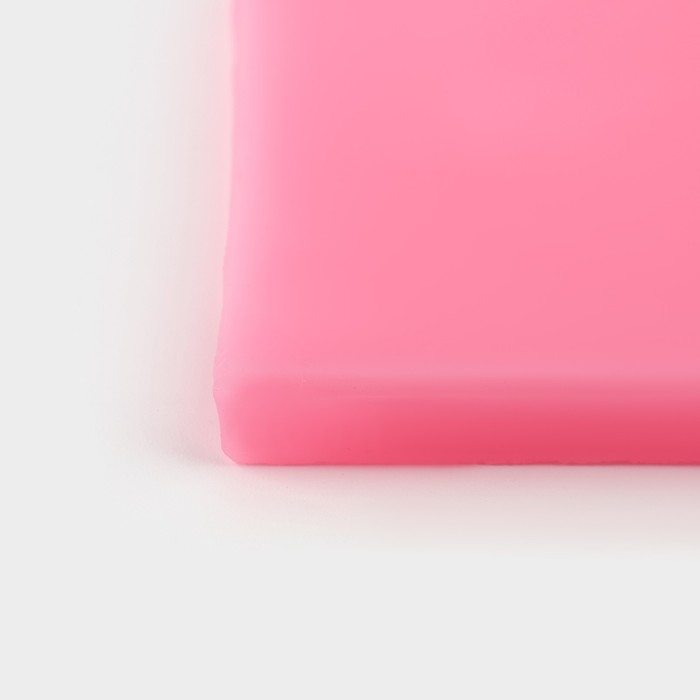 Молд &laquo;Листья винограда&raquo;, силикон, 7,7&times;7 см, цвет розовый