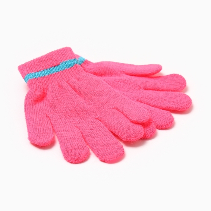 Перчатки детские MINAKU, цв. ярко-розовый, 15 см Перчатки детские MINAKU, цв. ярко-розовый, 15 см