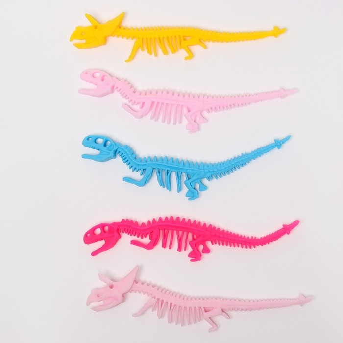 Антистресс сквиш мялка &laquo;Скелет динозавра&raquo; , в шоубоксе