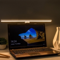 Светильник для экрана "Аура" LED 5Вт 3000К-6000К 201Лм Ra85 USB белый 10,4х6,5х50см Светильник для экрана "Аура" LED 5Вт 3000К-6000К 201Лм Ra85 USB белый 10,4х6,5х50см