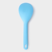 Ложка Доляна &laquo;Дуэт&raquo;, 24&times;7,5&times;4 см, цвет голубой